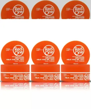 Red One Cera Aqua Hair Gel Wax Naranja 150ml