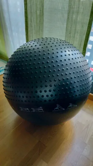 Pelota de Pilates texturizada