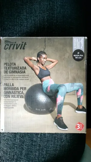 Pelota de Pilates texturizada