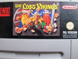 The Lost Vikings SNES PAL España Super Nintendo