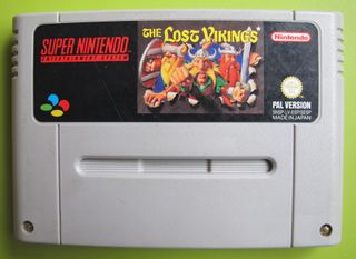 The Lost Vikings SNES PAL España Super Nintendo
