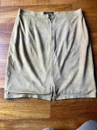 Gonna Meucci Firenze vera pelle taglia 50