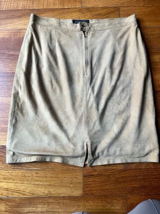 Gonna Meucci Firenze vera pelle taglia 50