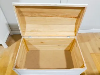 Baúl de madera pino blanco