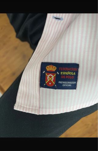 Camisa Spagnolo Rayas Rosas Talla M