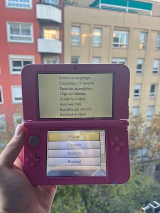 Nintendo 3DS XL Rosa para Paula