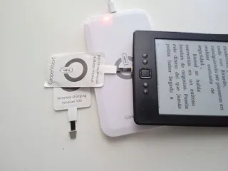 Cargador Inalámbrico Wireless + 2 Receptores.Nuevo