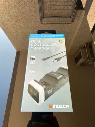 Cargador Dual Mandos PS5/Xbox Series/Swi