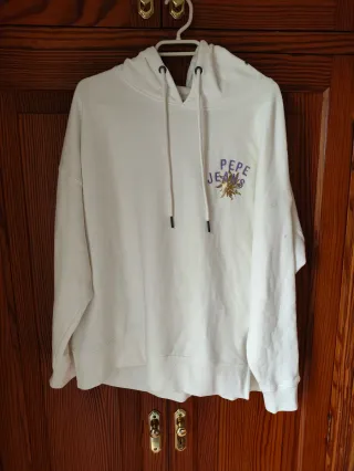Sudadera Pepe Jeans Blanca