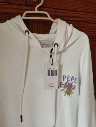 Sudadera Pepe Jeans Blanca