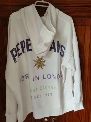 Sudadera Pepe Jeans Blanca