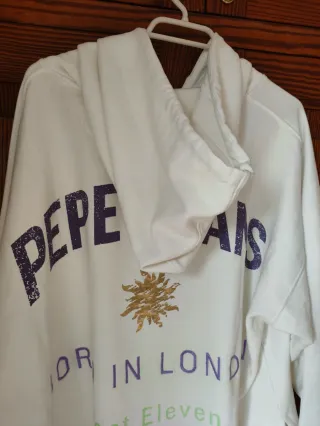Sudadera Pepe Jeans Blanca