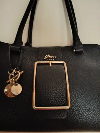 Bolso Guess Negro Mujer
