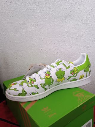 Adidas Stan Smith con estampado de Kermit
