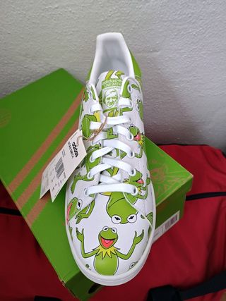 Adidas Stan Smith con estampado de Kermit