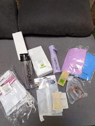 Lote Laboncler: Botella, Spray, Bolsas Lavado