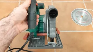 Sierra Circular Parkside de cable