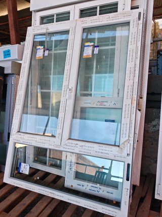 3 Ventanas con fijo inferior