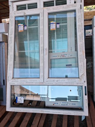 3 Ventanas con fijo inferior