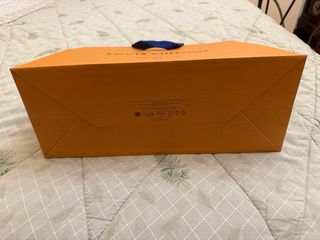 Busta Louis Vuitton Arancione Originale 34x40