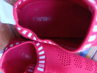 Zapatillas ajustables rojas T39-40