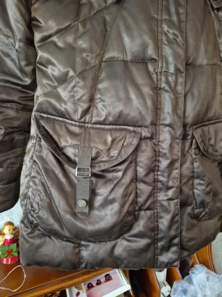 Plumas Cortefiel Marrón Mujer