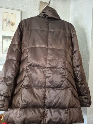 Plumas Cortefiel Marrón Mujer