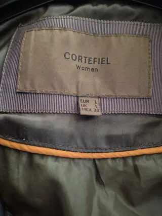 Plumas Cortefiel Marrón Mujer