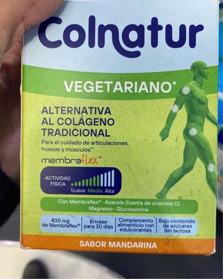 Colnatur Colágeno Vegetariano sabor mandarina
