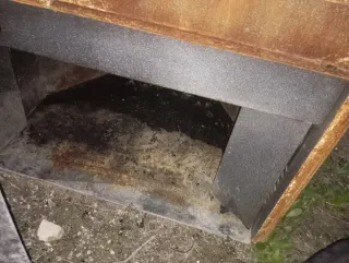 Chimenea de hierro 10 mm