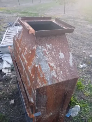 Chimenea de hierro 10 mm