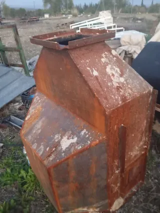 Chimenea de hierro 10 mm