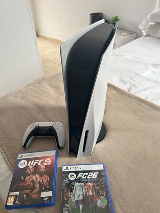 PLAYSATION 5 + 2 JUEGOS + MANDO