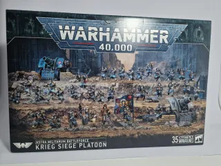 Warhammer 40,000 Astra Militarum Krieg Siege Plato