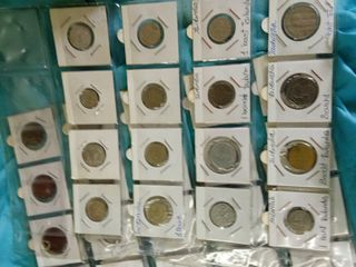 90 monedas de Tailandia