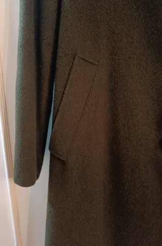 Abrigo Loden Verde Talla 38