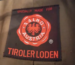 Abrigo Loden Verde Talla 38