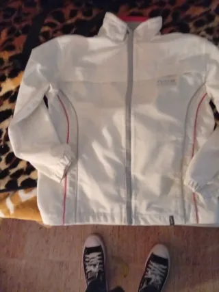 Chaqueta Nike Talla M Blanca