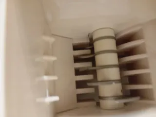 Trita ghiaccio vintage cromato