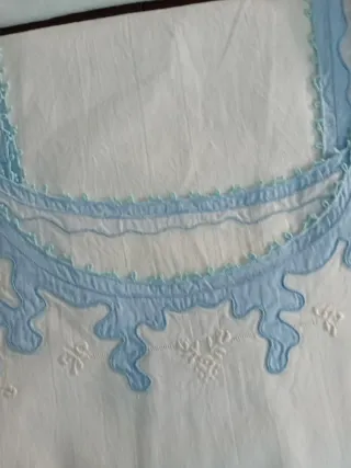 4 Camicie Notte Ricamate S M L