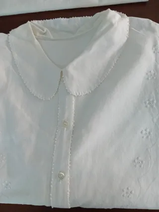 4 Camicie Notte Ricamate S M L