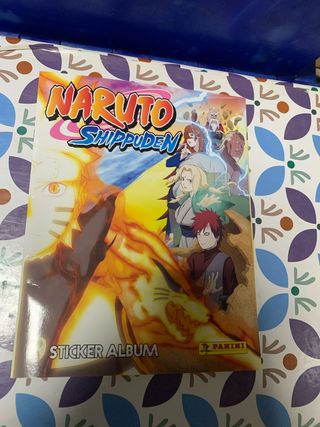 Álbum de Cromos Naruto Shippuden Panini