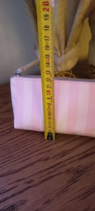 Iconikpink trousse a righe rosa