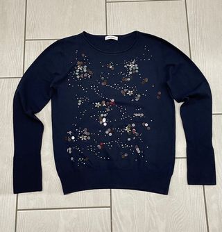 Max&Co. Pullover Blu Multicolore