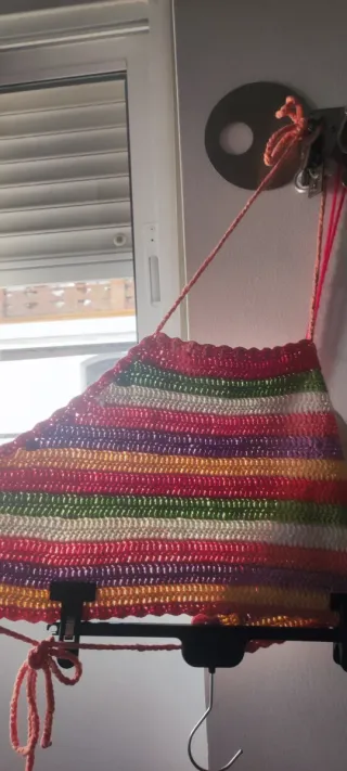 Jersey Verano Crochet Multicolor Talla Única