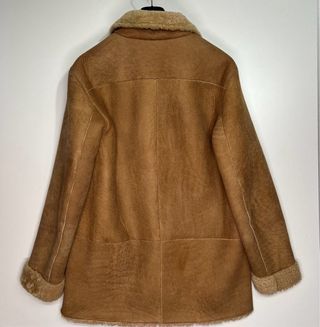 Abrigo Piel Forrado Timberland Beige/Marrón