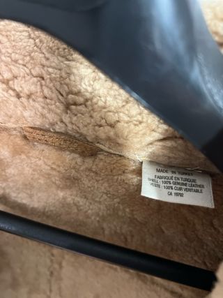 Abrigo Piel Forrado Timberland Beige/Marrón