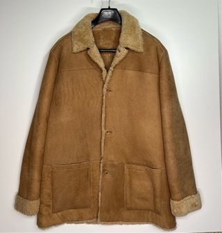 Abrigo Piel Forrado Timberland Beige/Marrón