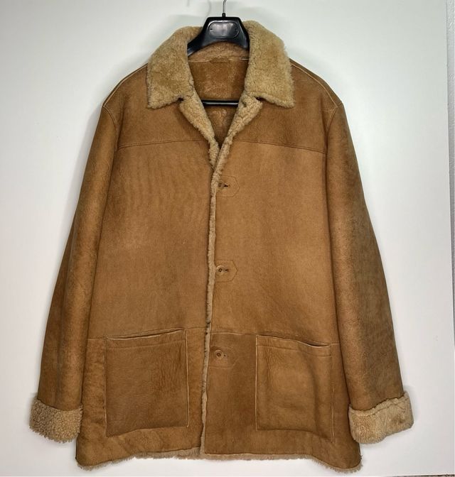 Abrigo Piel Forrado Timberland Beige/Marrón