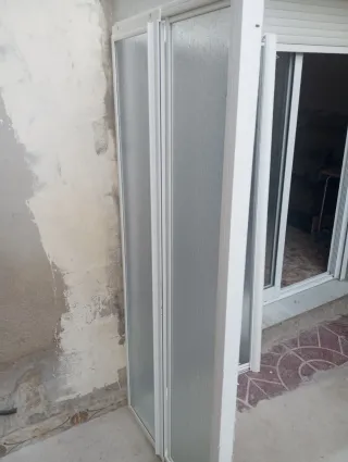 Puerta de ducha plegable de baño